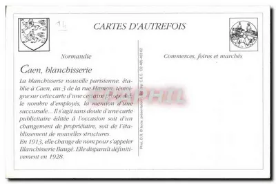 Blanchisserie Nouvelle Parisienne — Filia w Riva-Bella (Na plaży) — Caen — Rewers