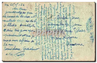 LUC-sur-MER (Calvados) — Les Palaises — Bazar Ed. Tellier n°22 — Back