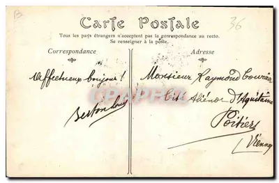 Zamek Raoul — Zamek w Châteauroux — wydawca nieznany, nr 59 — Rewers