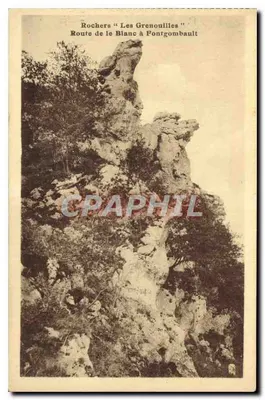 Rochos "Les Grenouilles" — Estrada de Le Blanc a Pontgombault