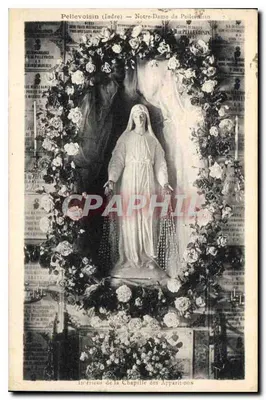 Pellevoisin (Indre) — Nossa Senhora de Pellevoisin — Interior da Capela das Aparições