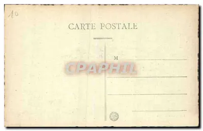 Gargilesse — Wnętrze kościoła w Gargilesse (XII wiek) — Wyd. L'Anglois, Argenton — Rewers