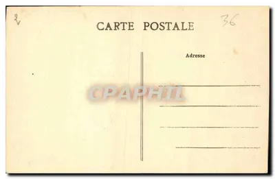 Gargilesse (Indre) — Młyn w Gargilesse — n°24 — Rewers