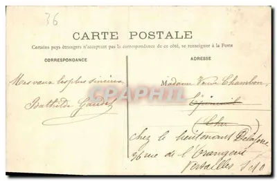 Châteauroux — Ogólny widok — ThG, nr 60 — Rewers