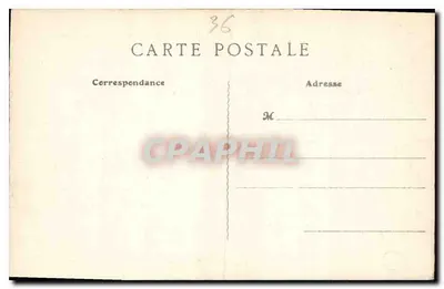 Valençay - Zamek - Ogród Pani Księżnej — Catala Frères, nr 505 — Rewers