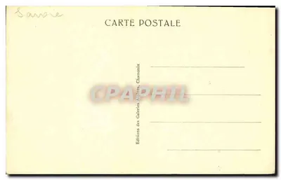 Chamonix — Wspinaczka na Clochetons de Plan-Praz — Éditions des Galeries Alpines, Chamonix — Rewers