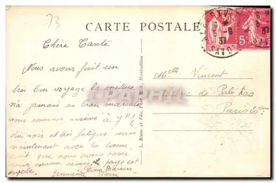 Vallon de Tamié e a Abadia — Savoie Tourisme — n°1689 — Verso