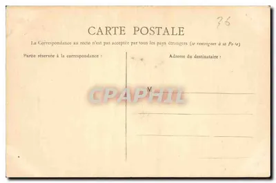 Châteauroux — Katedra św. Andrzeja — Wydawca nieznany, numer serii nieczytelny — Rewers