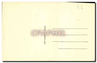 GARGILELSE (Indre) — Bordes de la Creuse — R.D. — Reverso