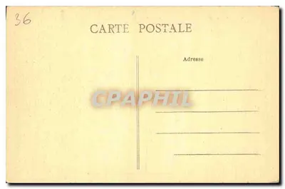 Gargilesse (Indre) — Het Zwarte Gat — G. Sand — Achterkant