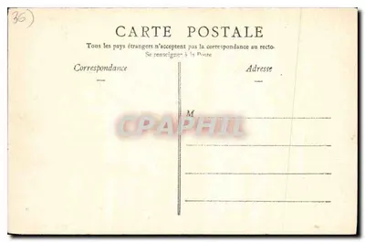 Cargièllesse (Imbre) — Grobowiec Guillaume de Naillac w świątyni z XIII wieku — Wydawca Châteauroux — Rewers