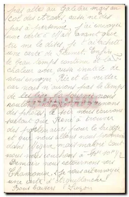 Pralognan — Il Doron ai piedi dei ghiacciai dell'Arcelin — LL, n° 146 — Verso