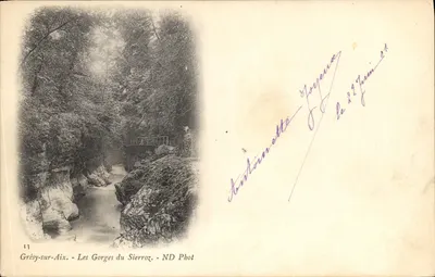 Grésy-sur-Aix — As Gorges do Sierrox — ND Pbot