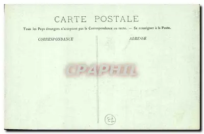 Aix-les-Bains — Gorges du Sierro — La Cascade — LL. — Éditeur LL, n°89 — Verso
