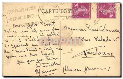 Châteauroux — Wnętrze Kościoła św. Andrzeja — Wydawnictwo Georges Bonnet, nr 40 — Rewers