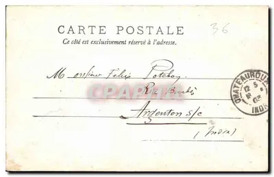 Châteauroux — Jezioro Publicznego Ogrodu — CL. Nowe Galerie — Rewers