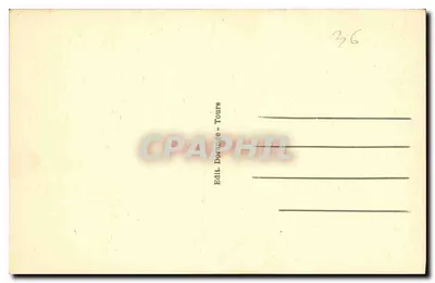 Gargilesse (Indre) — Curva de la Creuse y el Molino de la Prune — R.D. — Reverso
