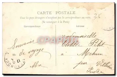 Châteauroux — Katedra Świętego Andrzeja — Wyd. Marmonr. nr 109 — Rewers