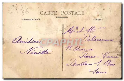 Issoudun — Dom Agnès Sdrel — J. Lenoir, wydawca, Issoudun — Rewers