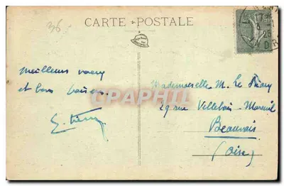 Le Blanc (Indre) — A Creuse e o Castelo — Livraria L. Fiol, 52, Praça do Bosquet — Verso