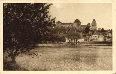 Le Blanc (Indre) — Vista da Creuse e do Castelo — Edição Myl