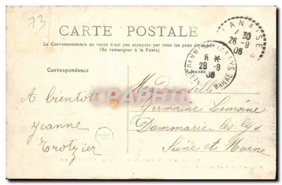 AIX-LES-BAINS - Haute Combe - Klasztor i Przystań — Wydawnictwo Palais de la Carte, Aix-les-Bains, nr 27 — Rewers