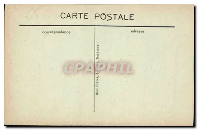 Cauterets — Vista general tomada desde Pauze-Vieux — BR-922 — Reverso