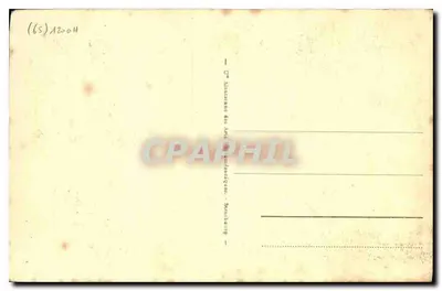 Cauterets — Ogólny widok z Mamelon Vert — wydawca nieznany, nr serii 3 — Rewers