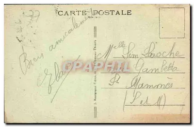 Jouarre (S.-et-M.) — La Crypte (Ve siècle) — Edit. J. B. — Verso