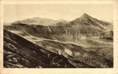 Le Puy-Mary visto dai Fours de Peyre-Arse — El Cantal pintoresco — editor no visible