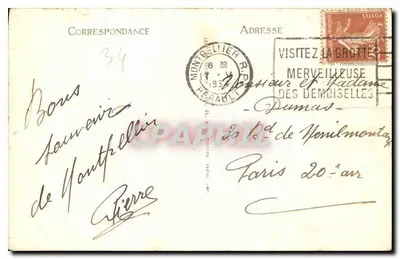 Montpellier — Plac Komedii — ND. — 110 — Rewers