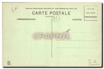 Centralne Pirenieje — Widok z szczytu Nethou (Monts Maudits, 3.404 m.) — Fot. Labouche Fr. - Toulouse, n° 653 — Rewers