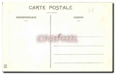 Toulouse - Hotel de Clart, dito 'Hotel de Pierre' — editor LADROITE, n°4 — Verso