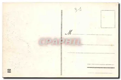 Luchon - Dolina Oueil - Widok na Wysokie Przeciwległe - Pyrenees Centralne (1. seria) — Wydawca: Wydawca Languedoc, Francja — Rewers