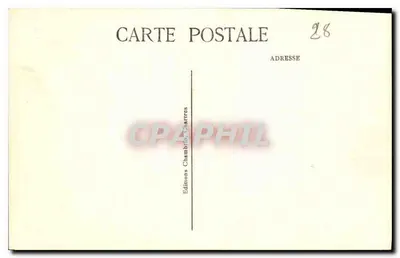 Dziewica. Zamykanie chóru, XVI wiek — Katedra Chartres — Cl. E. Houvet — Rewers