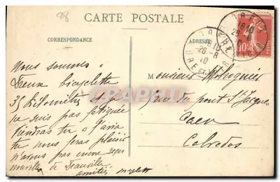 Dreux - Kaplica Świętego Ludwika — Grobowiec rodziny Orléans — Zbiór G. Champagne — Rewers