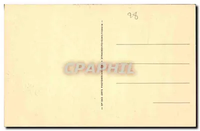 Chartres — Katedra. Aspekt Portalu Południowego i domu z XIII wieku — nr 292 — Rewers