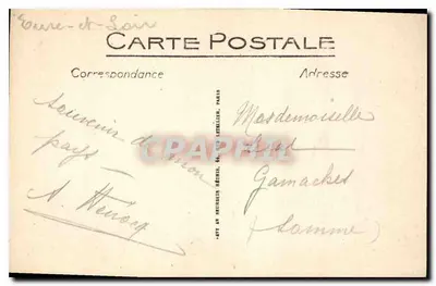 Dreux — Katedra św. Ludwika — ND. — Rewers