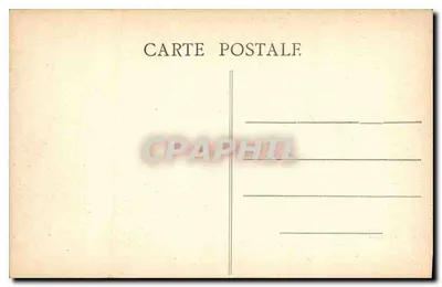 Dreux — Het huis waar Philidor geboren werd — G. Poueault, uitg. Dreux — Achterkant
