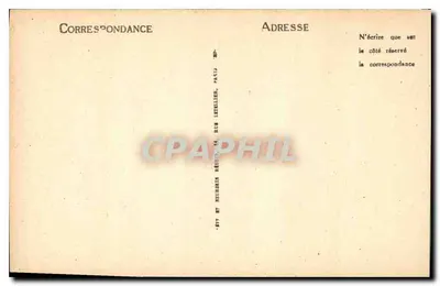 Katedra w CHARITRES — La Vierge du Pilier — ND — Rewers
