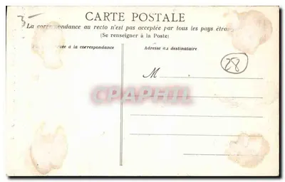 Chartres — Katedra. Portaal Północny — Coll. A D, fot. n°113 — Rewers