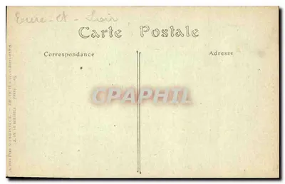 Nogent-lès-Rotrou — Castelo feudal do século XV com torre de defesa do século XII — Verso