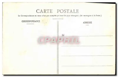 Chartres - O Reservatório das Águas e a Rue du Lycée — Ch. Foucault, editor, Dreux, n°25 — Verso
