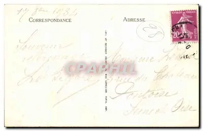 Chartres — Katedra — L'Assomption przez Bridana — Groupe du Maître Autel — I.L.L. — Rewers