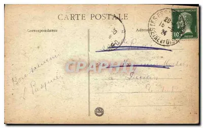 Chartres — Façada katedry — Zbiór I. A., fot. — Rewers