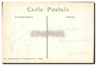 Katedra w Chartres — Obramowanie chóru (XVI wiek) — ND. Fot. — N° 844 — Rewers