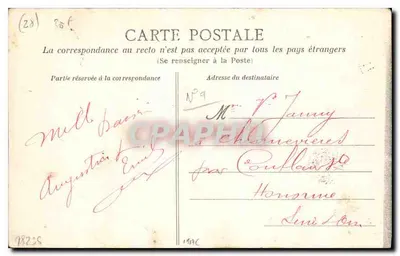 Chartres — Widok z Mostu Nowego — Coll. A P, fot. — Rewers