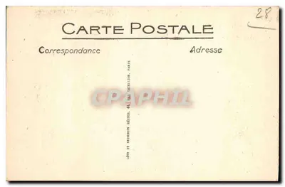 Katedra w Chartres — Absydę — ND. — Rewers