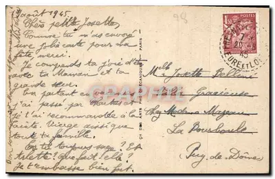 A Virgem do Pilar — Catedral de Chartres — ND.99 — Verso