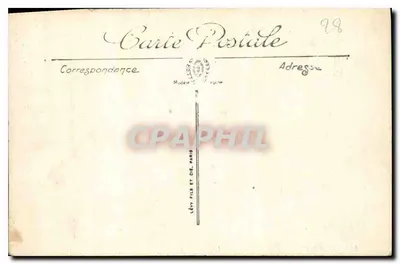 Chartres — Place i Monument Pasteur — LL. n°146 — Rewers